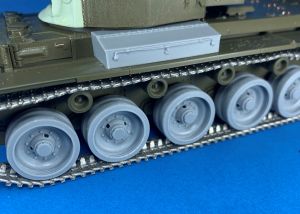 S2KA027 - A34 Comet road wheels (for Tamiya)